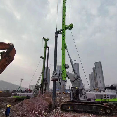 Kullanılmış ZR360L 360KN.M İnşaat Kazık Makinası 58m 65m Hidrolik Döner Sondaj