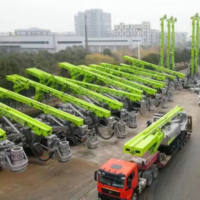 İkinci El ZOOMLINE Zr500l İş Makinası 600kN İkinci El Kazık Açma Makinası