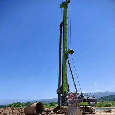 ISO9001 Kullanılmış Hidrolik Kazık Rig Zr500l 122m Hidrolik Çekiç Kazık Makinası