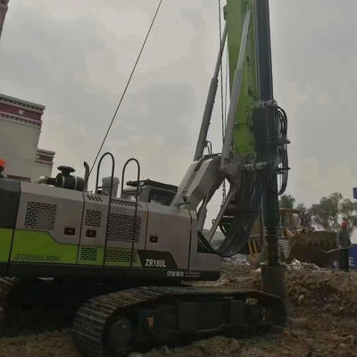 ZR160L Hidrolik Kazık Rig 56M Döner Temel Matkap Rig