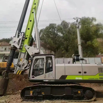 56 Metre Kazık İnşaat Makinası ZR160L Hidrolik Rig Makinası ZOOMLINE