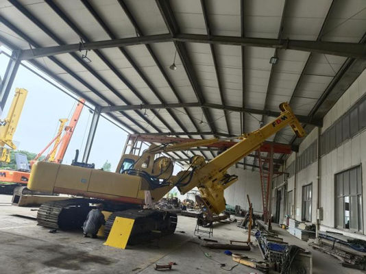 7m ISO9001 38T Hidrolik Kazık Makinesi Rig Düşük Tavan