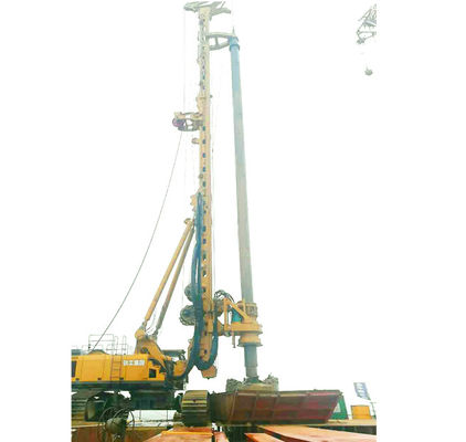 Xr550d Hidrolik Kazık Makinesi Kuyu Sondaj Ekipmanları 132M Derinlik