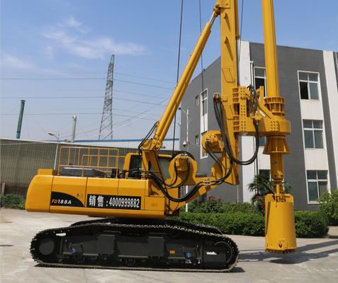 FD188a Döner Kazık Makinesi 50m Hidrolik Kazık Makinesi ISO9001