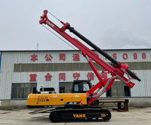 Max Sondaj Derinliği 30m Dr-90 Mini Paletli Hidrolik Kazık Makinası
