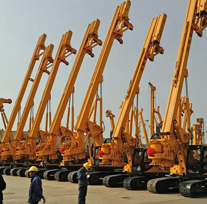 Xr180d Hidrolik Kazık Makinası İnşaat Kazık Makinası Parçalı Hidrolik