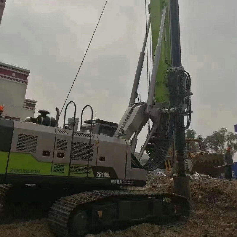 ZR160L Hidrolik Kazık Rig 56M Döner Temel Matkap Rig