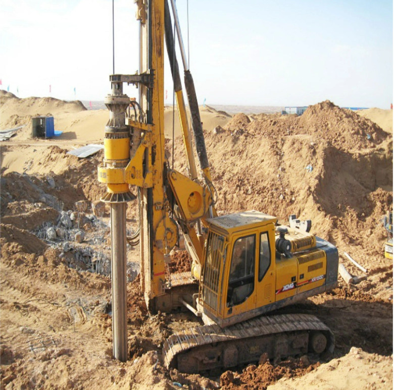 XCMG Hidrolik Paletli İnşaat Sondaj Makinesi Döner Sondaj Rig Xr150