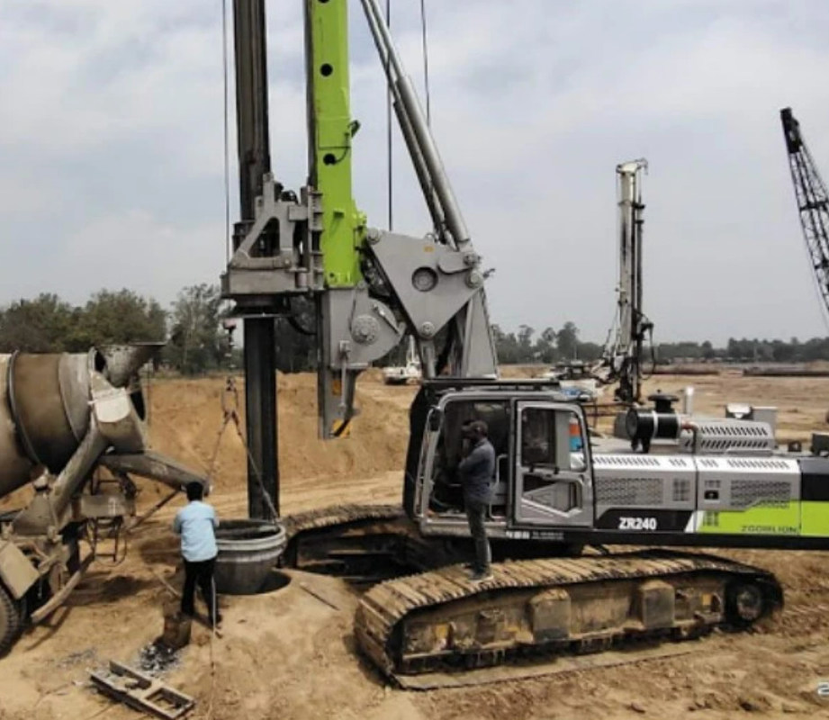 Zoomlion 280kn M Hidrolik Kazık Makinası Zr280c-2 Stokta