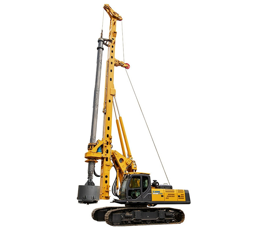Xr160e Hidrolik Paletli Kazık Rig Döner Kazık Delme Makinesi