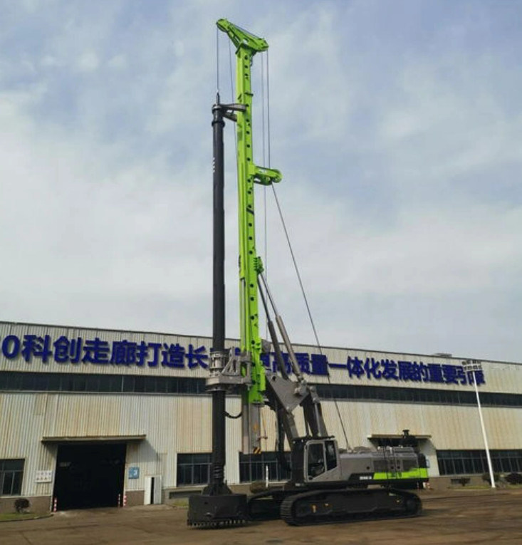 Zr550L Hidrolik Kazık Makinası Paletli Tip 500kn.M