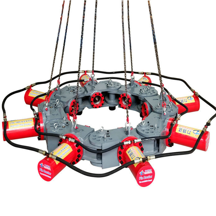 Demiryolu Köprüleri İçin 750-870mm Çaplı Kazık Yontma Makinesi